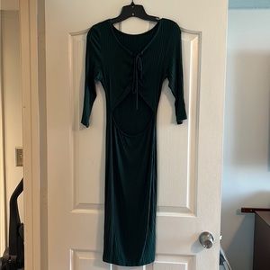 Green dress- medium
